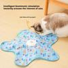 Electronic Motion/Moving Toys for Cats & Kittens, Interactive Hide and Seek Cat Teaser Toy with Mouse Squeaky Concealed Feathers