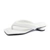 Flip-flops women wear high-quality thick-heeled high-heeled sandals women's summer not tired feet casual shoes women's soft soles are versatile