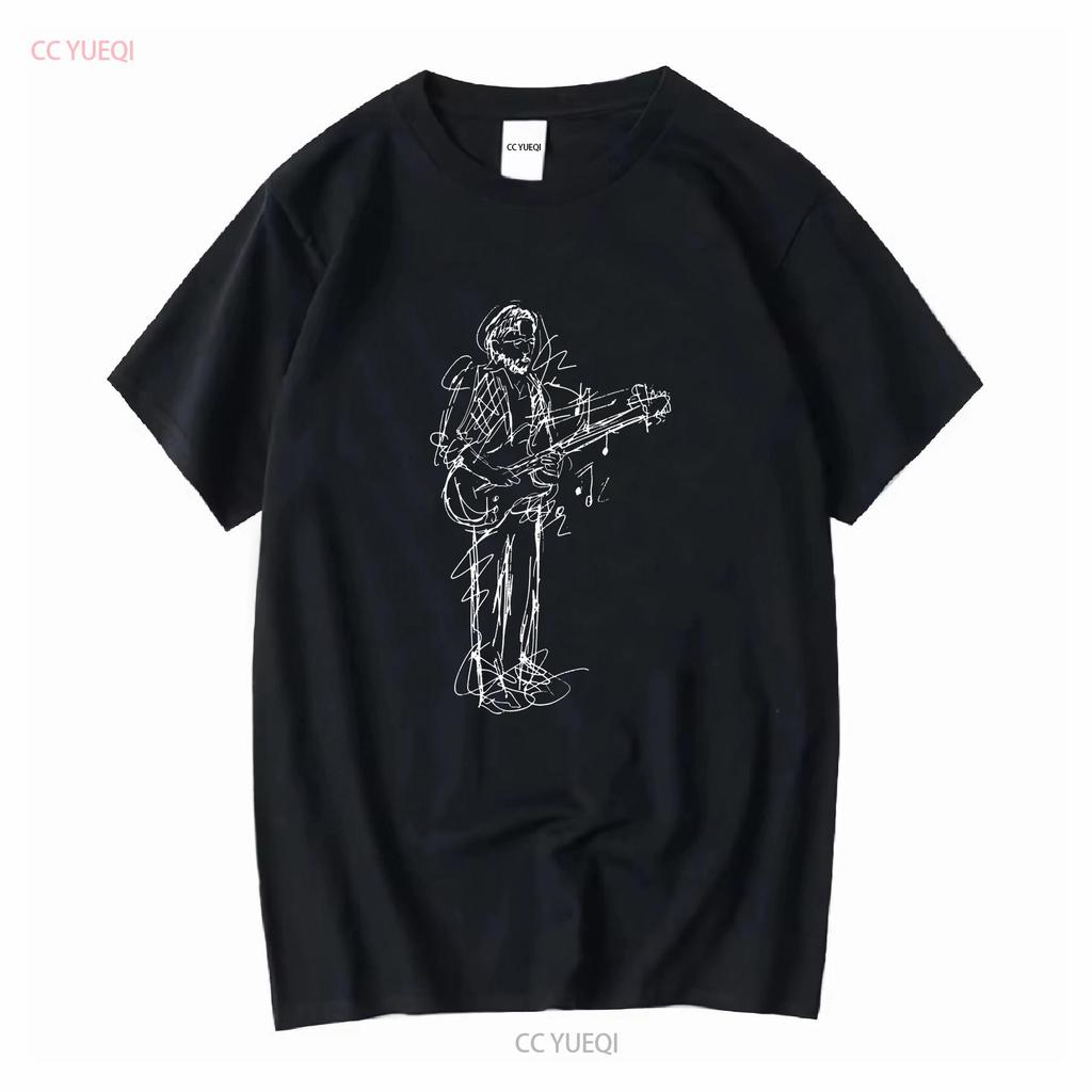 Eric Clapton Rock T Shirt Mens s for men Fairwear Approved Cotton long or short sleeves vintage Washed Breathable Stretched