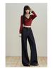 Winter 2025 American Retro High Waist Wide-Leg Women's Jeans