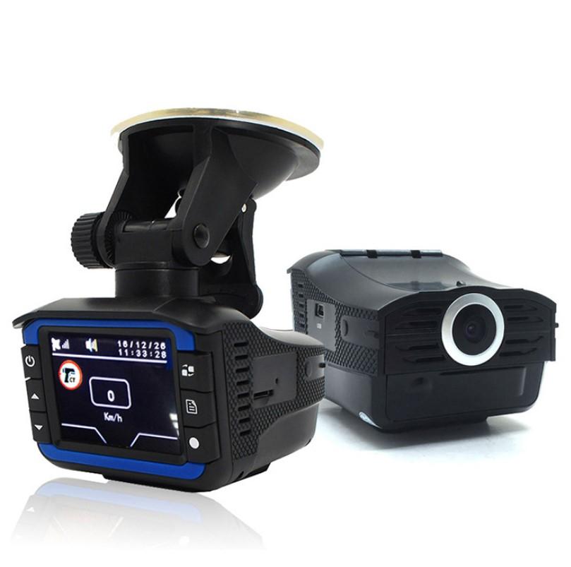 Cheap 2 in 1 anti speed dash cam with radar detector all in one speed