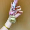 Golden Fortune Keychain: Lucky Bag Pendant In 999 Pure Gold for Mobile Phones