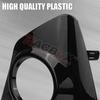 Car Front Left Right Fog Light Lamp Trim Cover Bezel Frame for Toyota Corolla S 2014 2015 2016 Parts Replacement Glossy Black