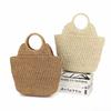 Handmade Woven Straw Bag, Large Capacity Casual Vacati Style Handbag Fashi, Versatile Beach Bag