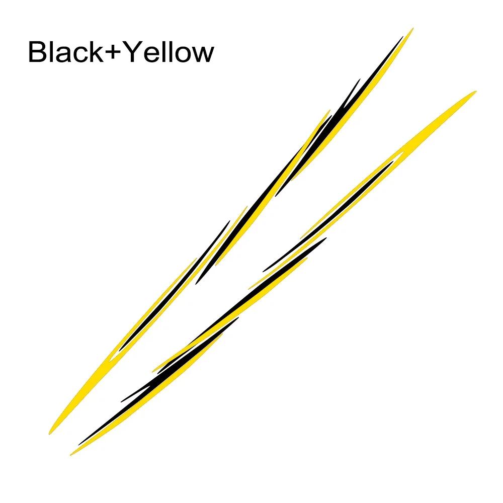 2PCS Car Door Waist Line Stickers For Kia Sportage Auto Body Sport Strips Style Vinyl Film PVC Decor Decals Tuning Accessories