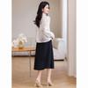 D.F.DEAR New Chinese Style Printed Frog Button Women's Shirt
