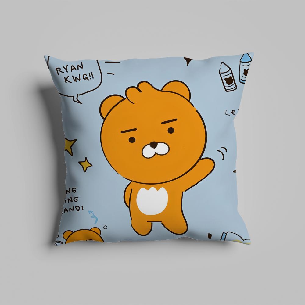 Pillow Case luxurious home office, sofa decorative Multi sized car seat cushions, pillowcases Kakao R-Ryan cute cartoon