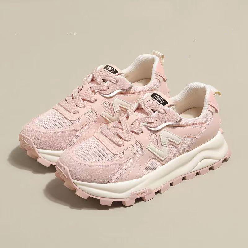 Par Sport løpesko Pustende brettsko for kvinner Mote Mesh utendørs høykvalitets klassiske joggesko