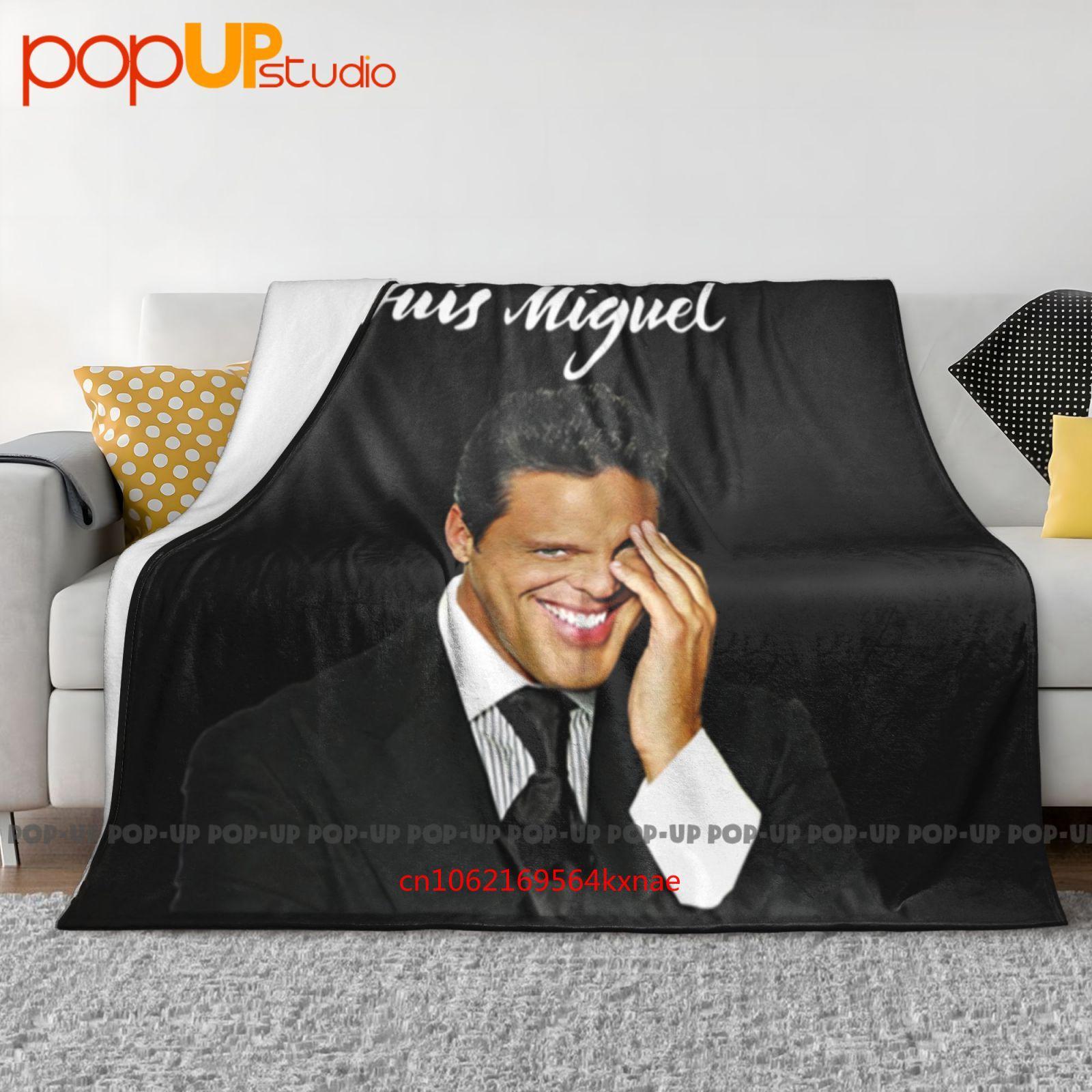 Luis Miguel Singer To Smile In Tour Ultra-Soft Blanket Quilt Winter Sofa Cover Bed Covers 30x40in