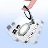 Aluminum Magnetic Ring Holder with N52 Magnets, Ultra-Thin, Portable, Multi-Angle Adjustable, Double-Sided Suction.