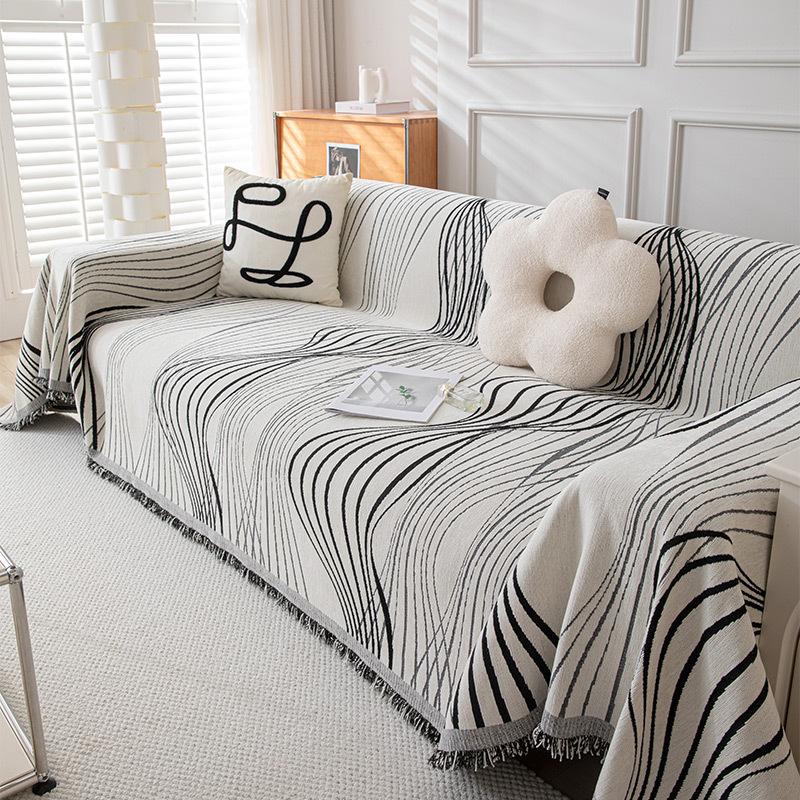 Chenille Sofa Towel Nordic Simple High Sense Four Seasons Universal Full Cover Cloth Ins Style Sofa Cover Universal Cover