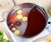 24-40cm Edelstahl 1,5mm Dicke Doppelohr Suppenkocher Hot Pot Twin geteiltes Kochgeschirr Zuhause Küche rund Induktionskocher