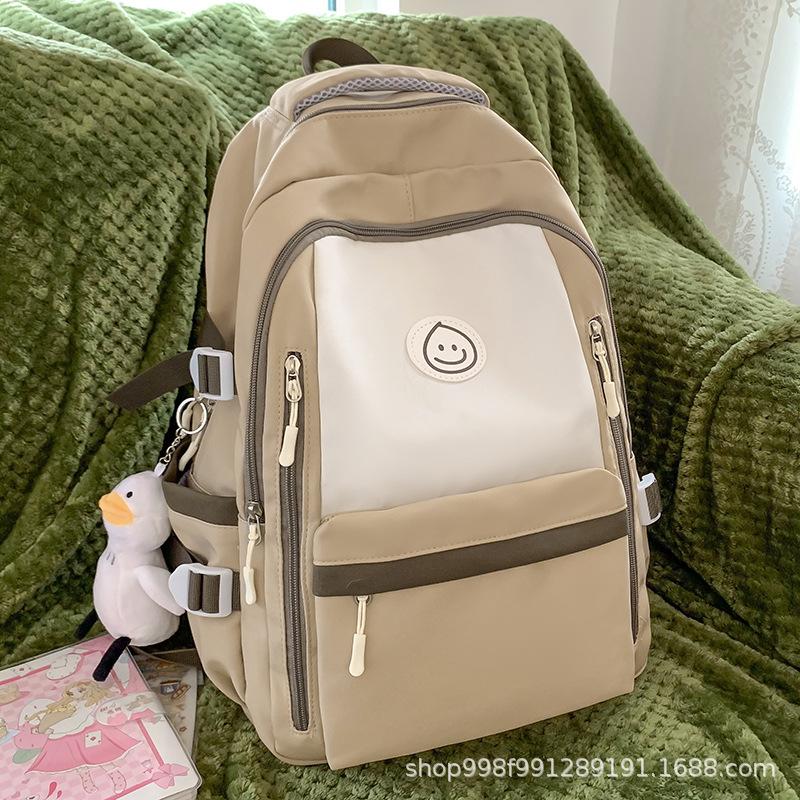School Bag Female College Student College Style High School Student High Quality Fashion Junior High School Student Primary School Student Backpack