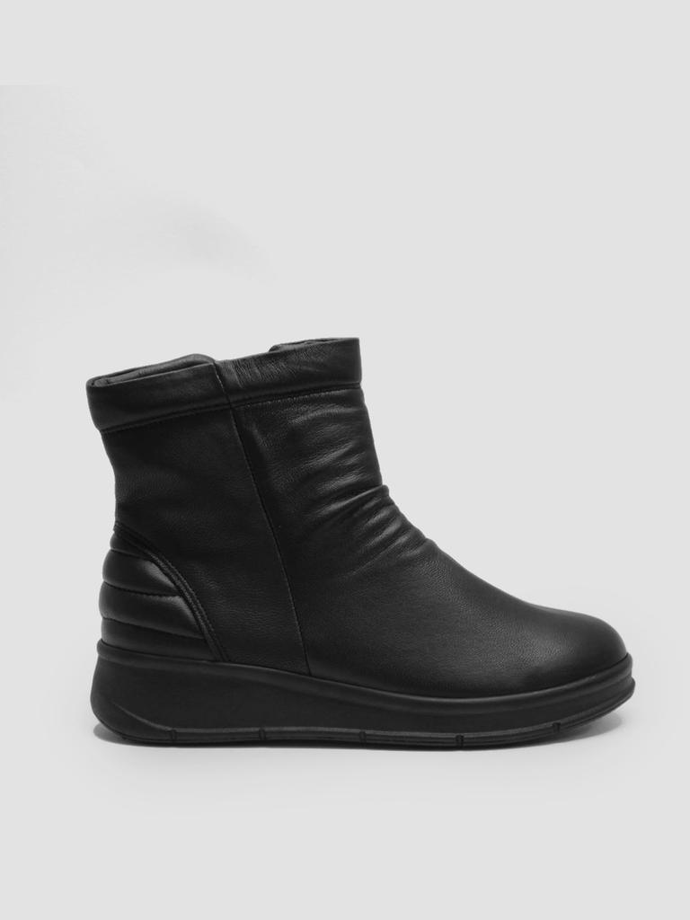 Gisse Robe Fleece-Lined Ankle Boots Gis-45259