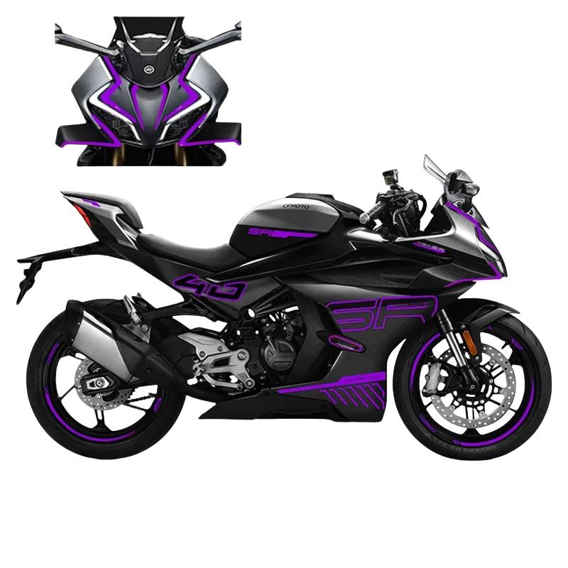For CFMOTO 450SR 450 SR Sticker Print Body Color Change Waterproof Decorative Sticker Modified CF400-6 Motorcycle Body Decals