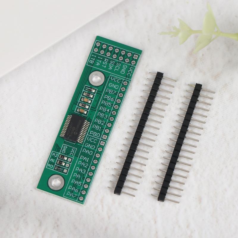 Mcp23017-E/Ss I2C-Schnittstelle zu 16 Ein-/Ausgängen Iic Ein-/Ausgabe-Erweiterungsplatinenmodul Mcp23017-Chip 3,0 V-5,5 V für Arduino C51
