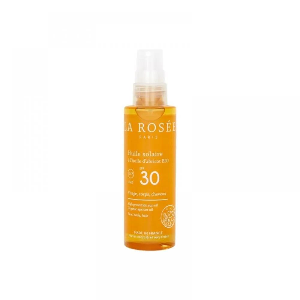 LA ROSEE Organic Apricot Sun Oil SPF30 - 150ml