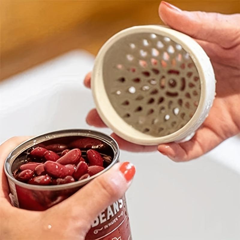1PC Silicone Can Filter, Multifunctional Mini Strainer, Food Mesh Drainage Device, Versatile Can Filter, Compact Kitchen Sieve