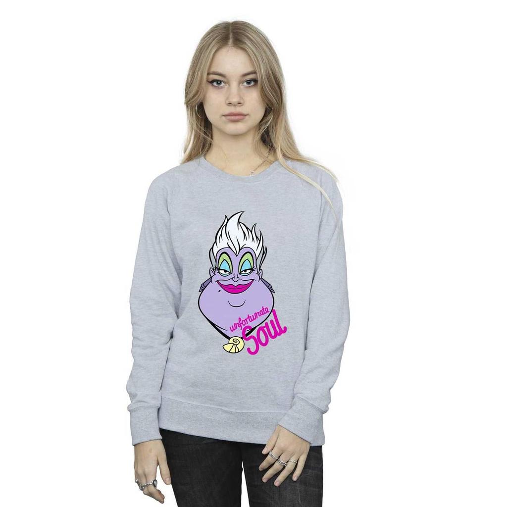 Disney Womens/Ladies Villains Ursula Unfortunate Soul Sweatshirt