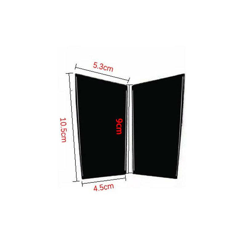 2pcs Piano Black Car Inner Accessories Car Soft PVC Plastic Door Storage Slot Mats Cover Trim For BMW 5 Series I5 G60 2024 2025