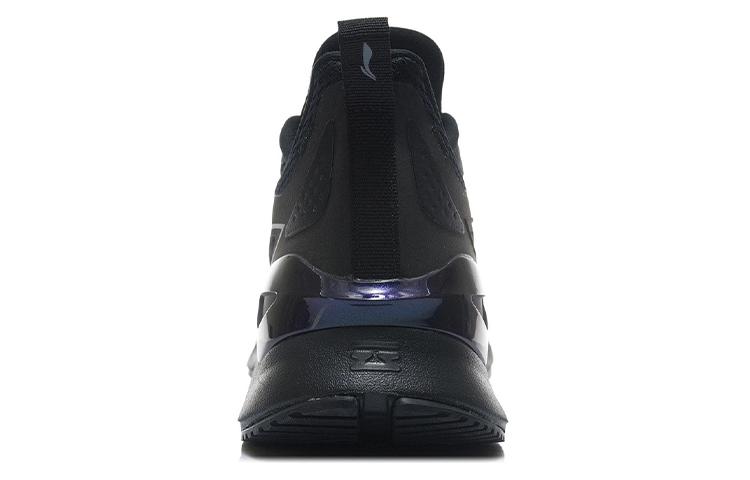 Li Ning YueYing Element Textile, Synthetic Leather Cushioning Slip Resistant Abrasion Resistant Low top Running Shoes ARHR223-5