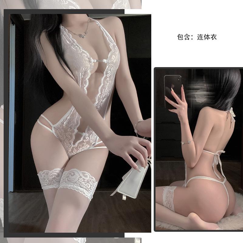 Pure desire sexy neck lace underwear perspective free erotic onesie hot temptation erotic underwear