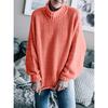 Womens Off The Shoulder Sweater Casual   Knitted Loose Long Sleeve Pullover