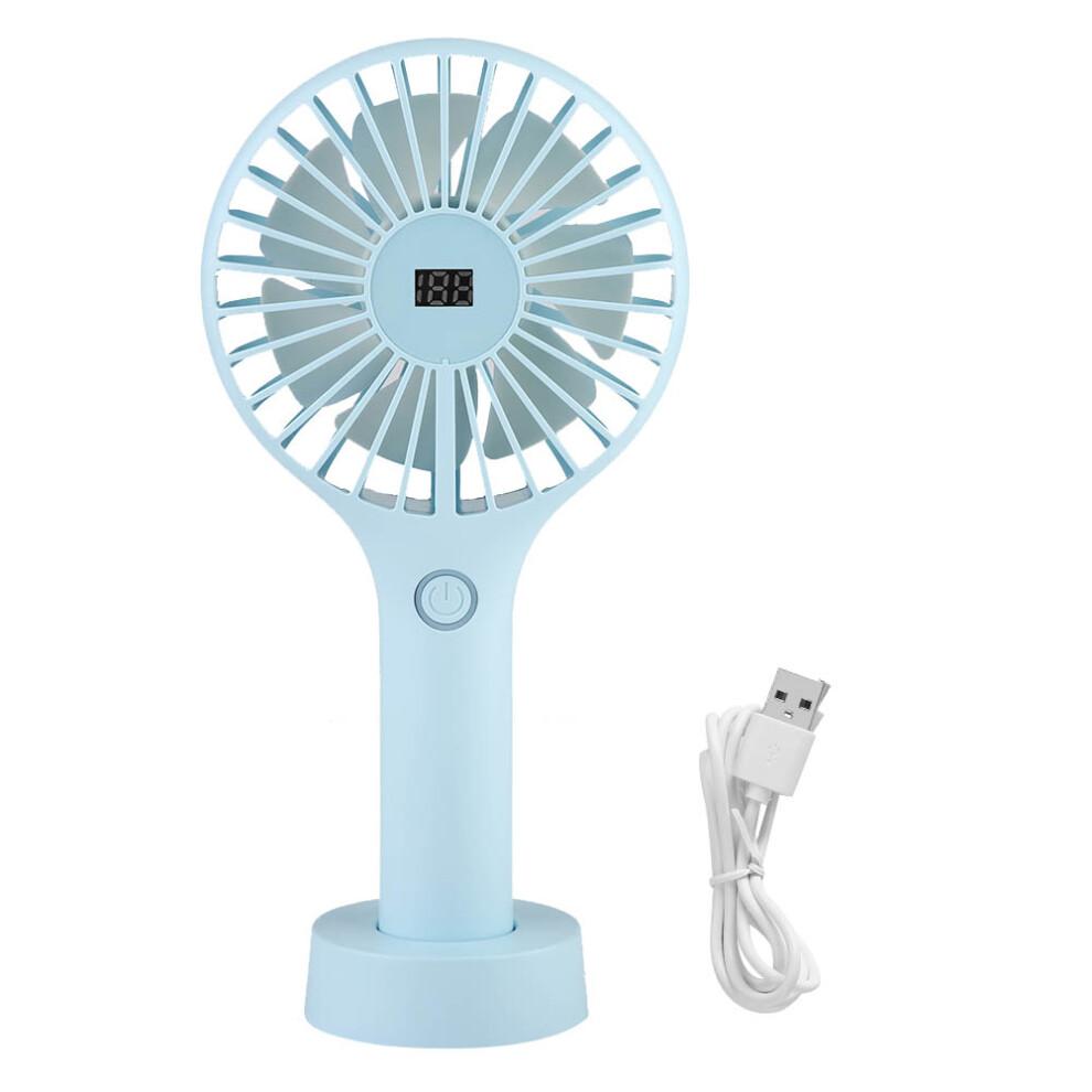 USB Rechargeable Personal Fan, Mini Handheld Fan with Ergonomic Design for Low Power Consumption, Battery Operated Portable Fan for Travel Size