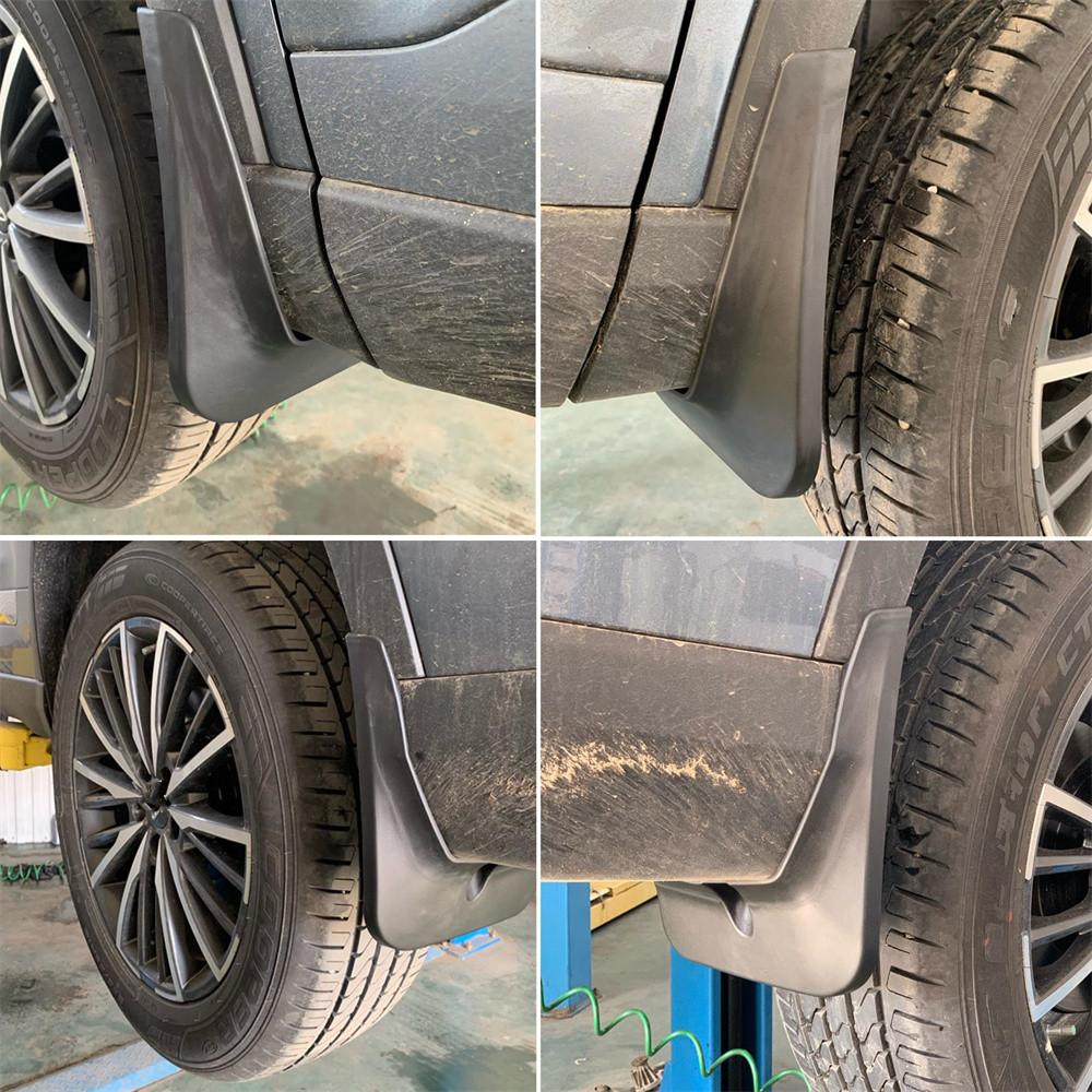 4Pcs Front & Rear Wheel Mudflaps Mud Guards For Chery Tiggo 8 Pro Plus 2020-2021