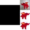 Short Pile Red Dragon Plush Toy A Must-have For D&d Enthusiasts