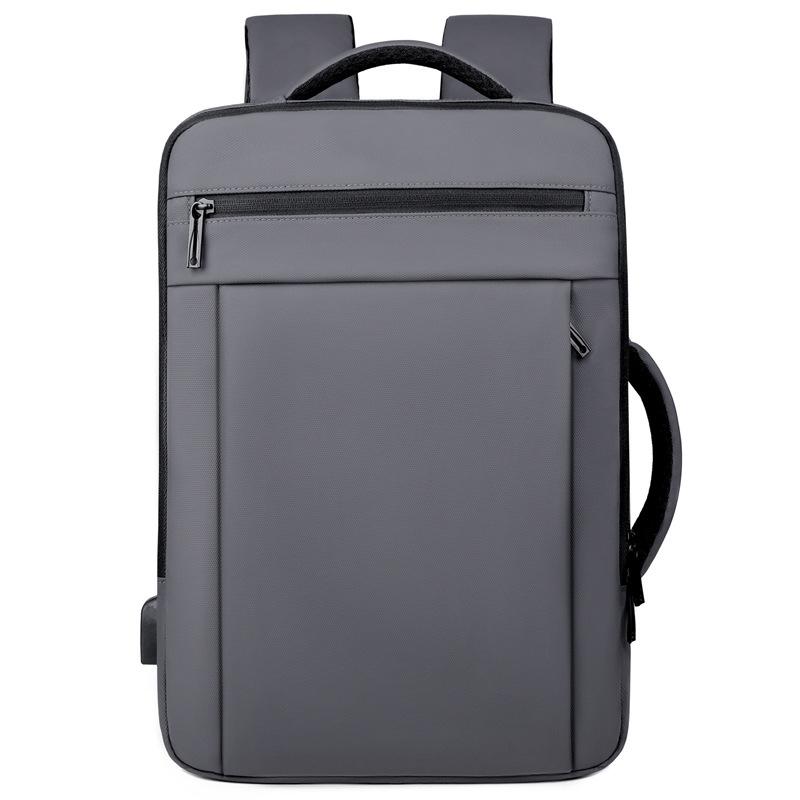 

Простой рюкзак для поездок на работу, деловая сумка для компьютера, водонепроницаемый рюкзак для активного отдыха и путешествий, многофункциональный рюкзак для мужчин серый
