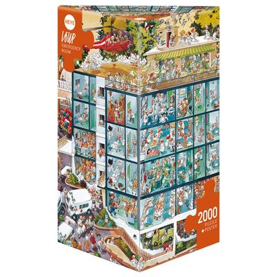 HEYE Puzzle 25784 Notaufnahme Jean-Jacques Loup (2000 Stück)