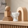 PLA Desktop-Dekoration Ornament 3D-gedruckter lippenförmiger Blumentopf, Künstlerische Skulpturale Pflanzgefäß mit Mattem Finish, Topf Multifunktional Minimalistischer Schreibtisch