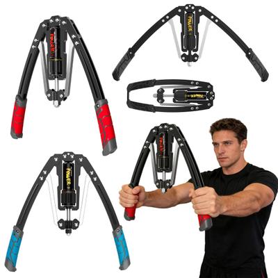 Hydraulic Twister Arm Trainer 10-200kg 3-in-1 Upper Men Chest Expander Resistance Adjustable Body Strength Training