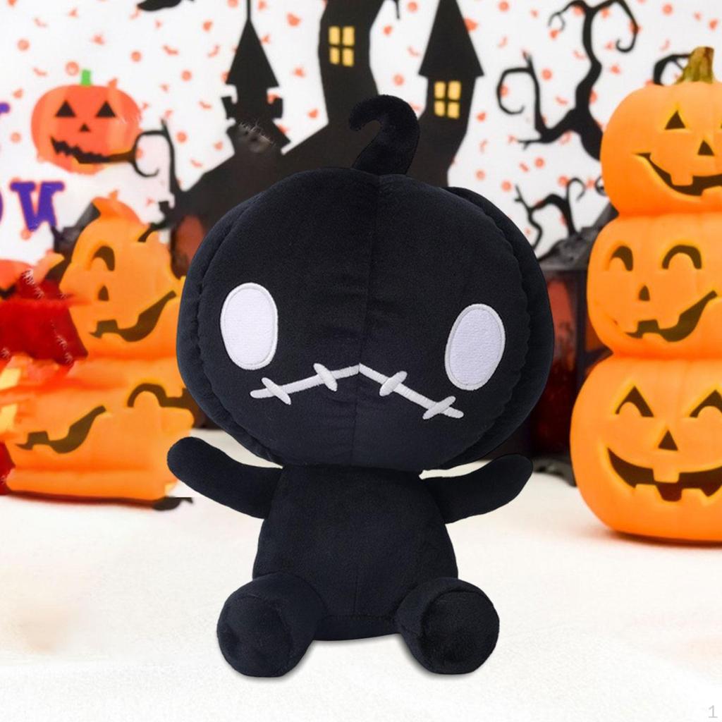 Cute Pumpkin Plush Toy for Halloween Party Decor