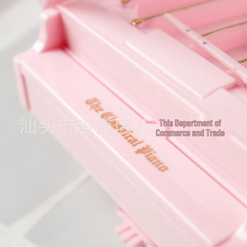 Eight-Tone Dancing Piano Music Box for Valentine's Day or Birthday Cake Decoration.
