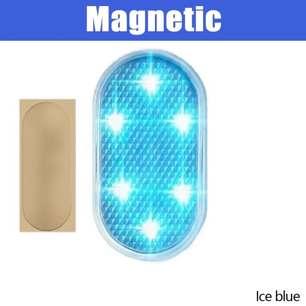 Magnetic Mini Touch Light LED Car Touch Night Light Ceiling Lamp Car Roof Interior Lighting Decorations USB Ambinet Light