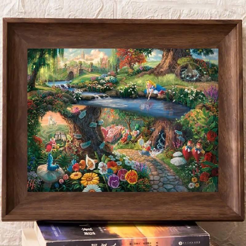 Meerjungfrauenprinzessin Leinwand Wandkunst Modernes Märchen Schlafzimmer Kinderzimmer Dekorative Malerei