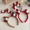 Christmas Headbands for Women Kids Xmas Hair Clip Side Clips Bangs Clips Cute Reindeer Headband Hair Accessories Party Favors