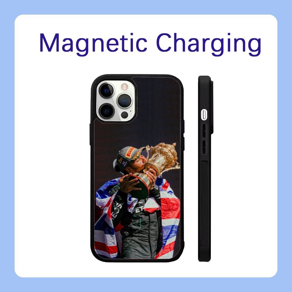 F1 L-LewisS Racing 44 H-Hamilton Phone Case For iPhone 17,16,15,14,13,12,11,Pro,Max,Plus,Air,Mini,SE Magsafe Wireless Charging