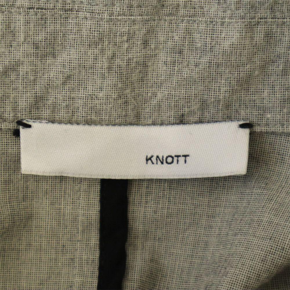 KNOTT made in Japan double coat 1 gray trench coat Women Used