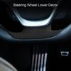 Obložení spodního krytu kola Semišový spodní dekor volantu Měkký Náhrada odolný proti skvrnám pro Chevrolet Corvette C7