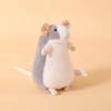 15/21CM Rat Plush Toys Bag Charn Mouse Pendant Cartoon Stuffed Mouse Doll  Kids Toy