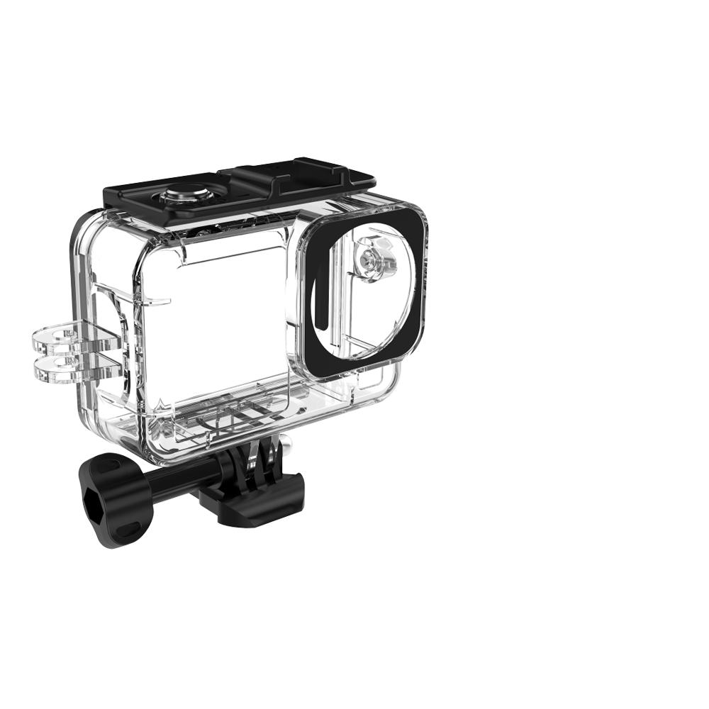 Waterproof Case for DJI Osmo Action 6, Vertical & Horizontal Mount Housing with Cold Shoe, 11M Underwater Dive Shell