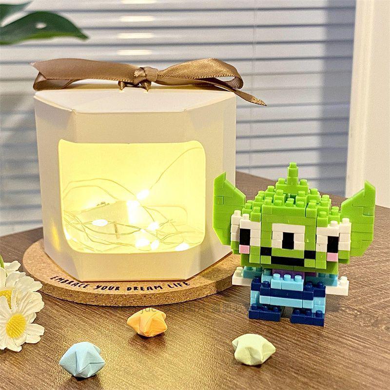 Small Particle Building Blocks - Educational Puzzle Figures & Ornaments for Kids' Birthday Gifts