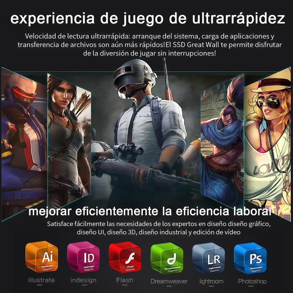 Built In Hard Drive Great Wall G5000 M.2 NVMe Pcle4.0 2280 3D TLC NAND 512gb/1tb/2tb Ssd