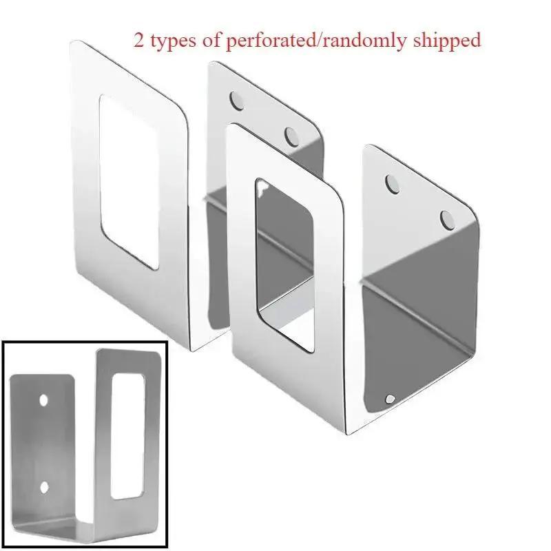 

2 шт. Кухонный органайзер из нержавеющей стали Стойки для хранения разделочных досок Подставка для крышек Экономия места Настенный держатель для крышек кастрюль Дом A