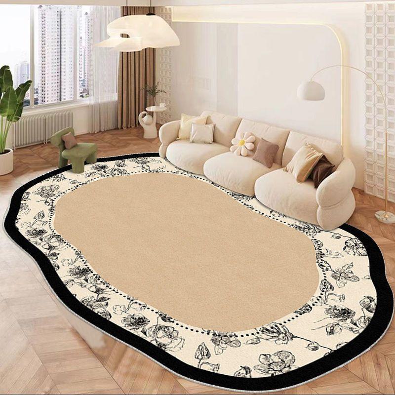 Luxury Irregular Carpets Living Room Decoration Home Coffee Table Anti-slip Large Size Rugs Bedroom Washable Soft Floor Mat