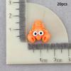 20 ks Nové Roztomilé Pryskyřice Mini Kreslený Rak Plochý Zadní Cabochon Scrapbook Kawaii Diy Ozdoby Doplňky