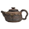 Japanese Gilding Iron Glaze Dry Handle Pot Ancient Morning Burning Handmade Pottery Teapot Small Size Tea Maker Tea Kettle